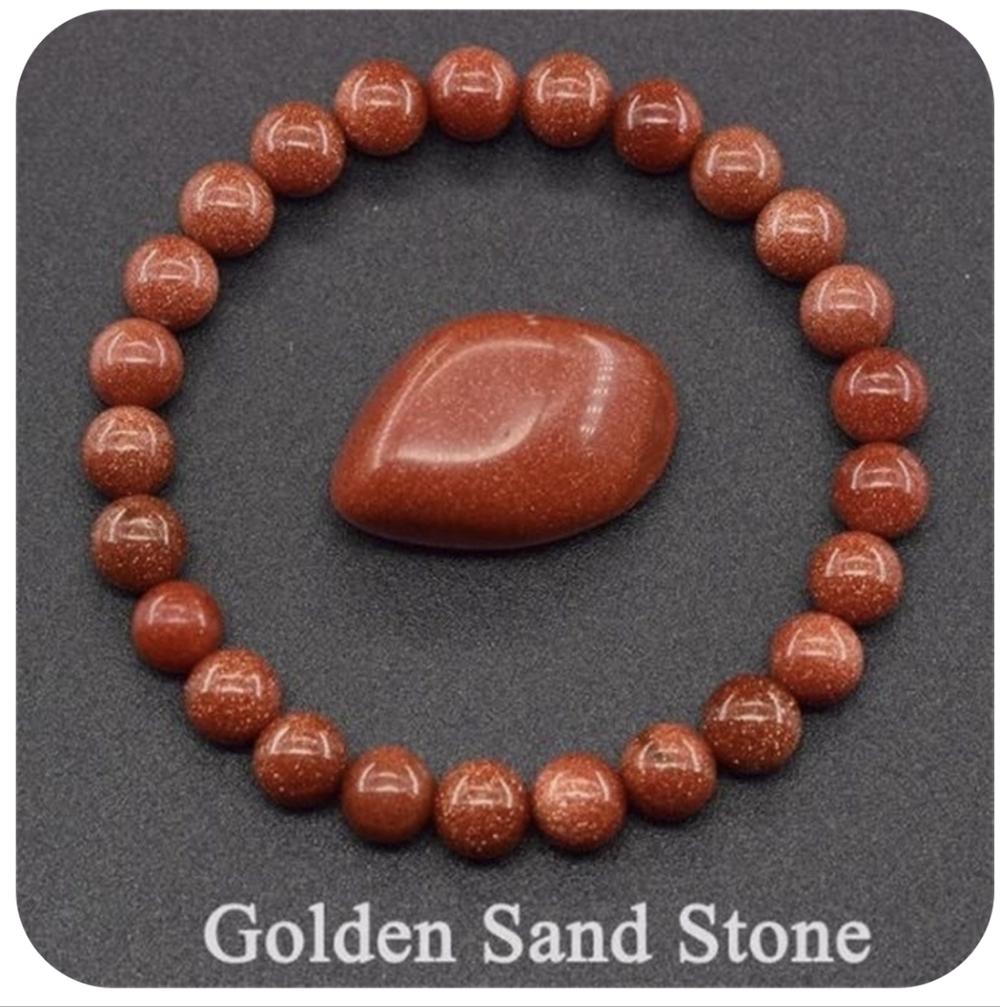 Golden Sand Stone Bracelet